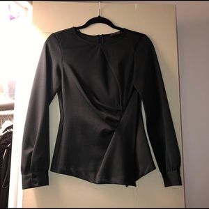 Zara Forest Green Top